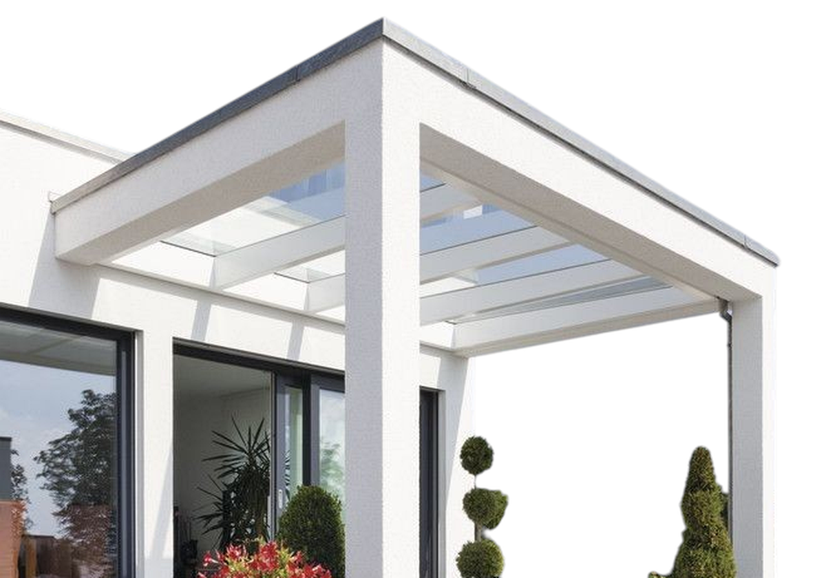 Pérgola de hormigón