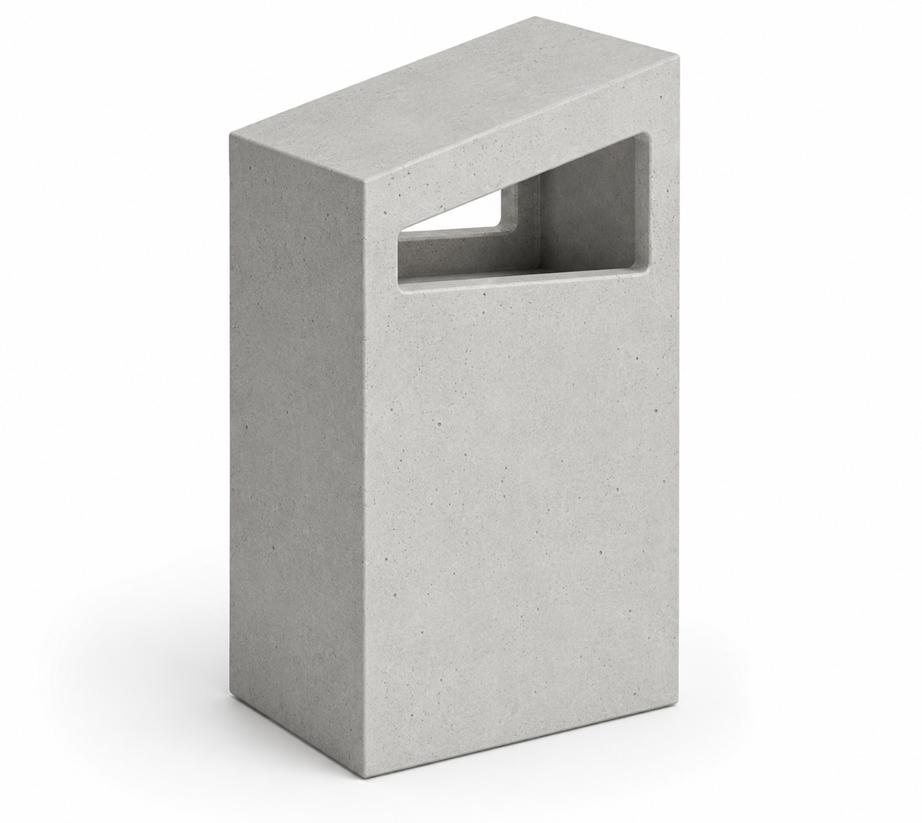 Papelera de hormigón Gama Urban City